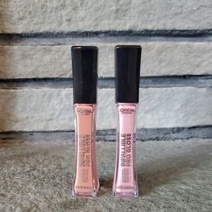 L'OREAL infallible provides gloss Bundle